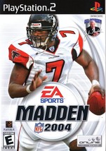 Madden NFL 2004 - Sony PlayStation 2 PS2 Video Game  - $2.99