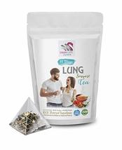 High Antioxidant Herbal Tea - Lung Support Tea 14 Days - By Swan Life Essentials - £14.06 GBP