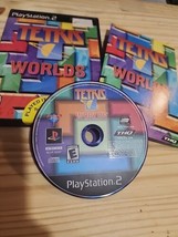 Tetris Worlds PlayStation 2 PS2 Disc + Case + Manual - £5.45 GBP
