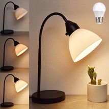 Led Desk Lamp For Home Office, 3 Levels Dimmable Reading Light Flexible Goosenec - £31.05 GBP