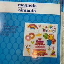 Refrigerator Magnets Cake Balloons Doughnuts - $3.81