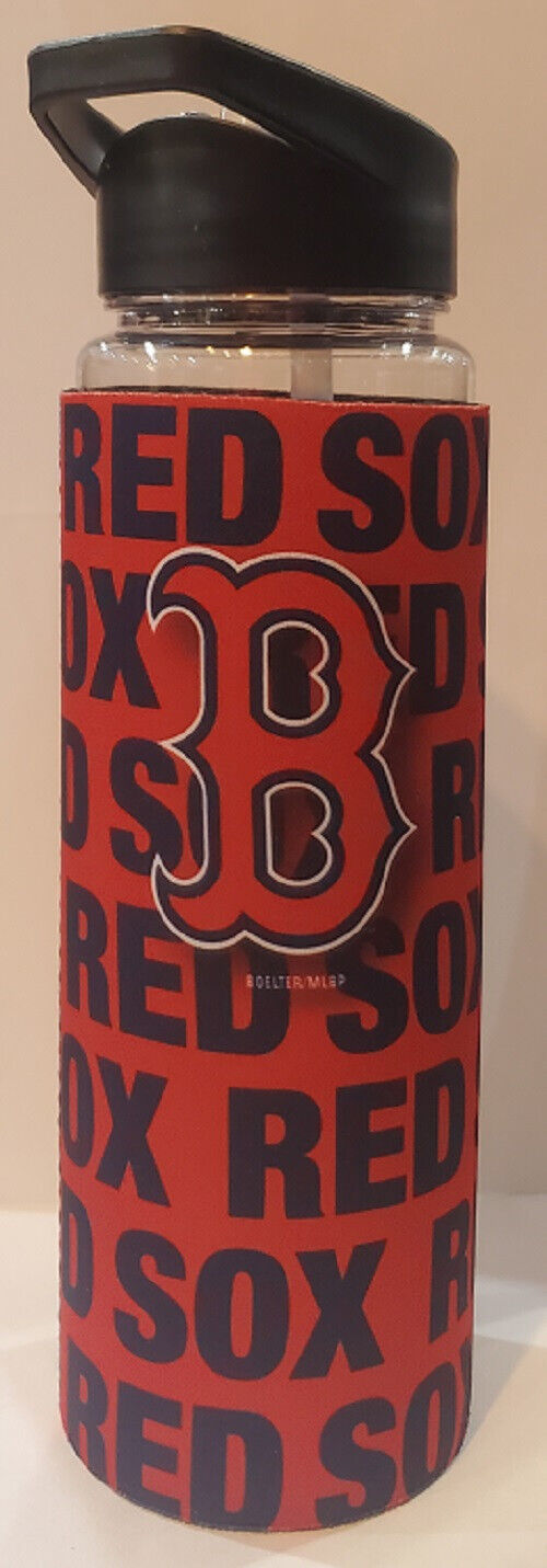 Boston Red Sox 25oz Flip Top Water Bottle - MLB - £15.18 GBP