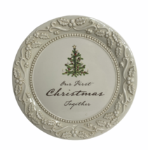 Grasslands Road First Christmas Together 8&quot; Decorative Plate for the Holidays - $14.95