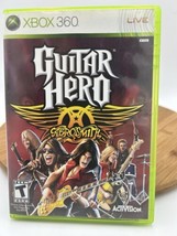 Guitar Hero: Aerosmith (Microsoft Xbox 360, 2008)(Complete)(Tested) - £4.66 GBP