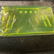OG SNUFF Board V2 Acrylic Neon Green (UV) Translucent Snuff Tray Authent... - €21,47 EUR