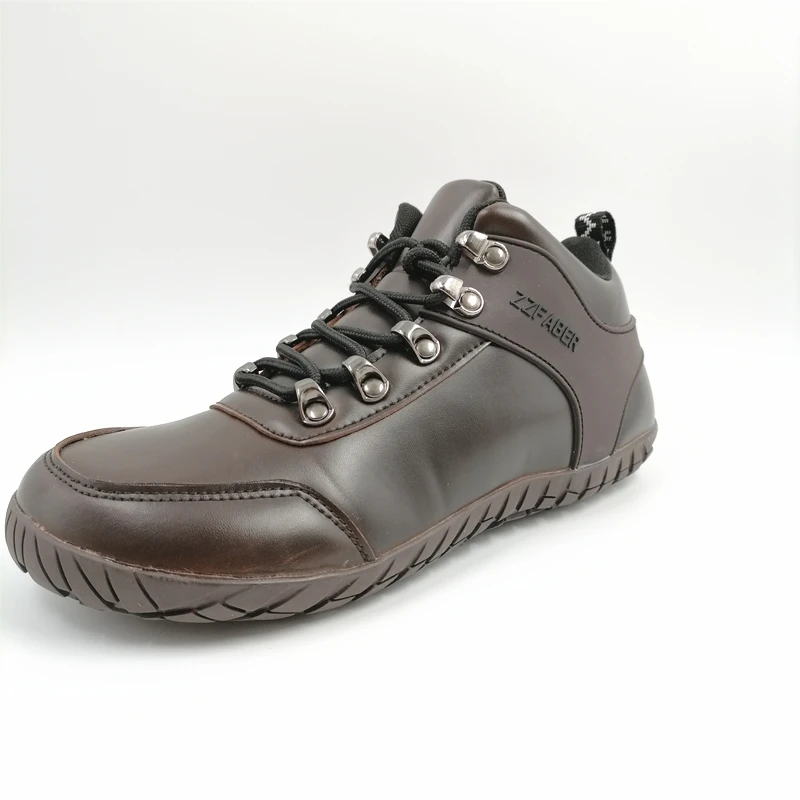 ZZFABER Waterproof  Woman boots Womens Barefoot Hi Shoes Ankle Boots Outdoor Fle - £65.60 GBP