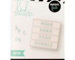 Heidi Swapp 315042 Mini Pack Lightbox-Standard-Serif Teal (50 Piece) - $10.75