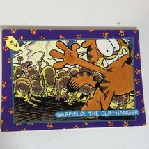 Garfield Trading Card Skybox 1984  #54 Garfield The Cliffhanger - £1.55 GBP