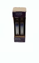 Home Decorators Collection 1 In. Single Rod Bracket In Brushed Nickel 2 Set - $9.40