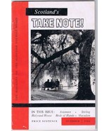 Scotland Take Note Magazine Tourist Board October 1966 30 Pages - £2.85 GBP