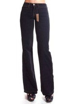 $230 J BRAND JEANS Malik BLACK BELL Wide Flared Leg 70&#39;S Rigid DENIM ( 27 ) - £102.53 GBP