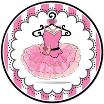 Ballerina Party Lunch Paper Plates Birthday Supplies 8 Per Package New - £3.71 GBP