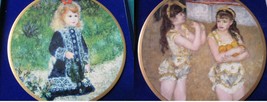 PICKARD USA COLLECTOR PLATES CHILDREN OF RENOIR PICK 1 8&quot; A4RACK2C - $54.45