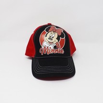 Child&#39;s Red / Black Baseball Cap - New - Disney Minnie Mouse - $13.19