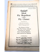 Vtg W.T. Rawleigh Co Fly Repellent Chaser Sales Methods &#39;31 Ephemera Fre... - $15.00