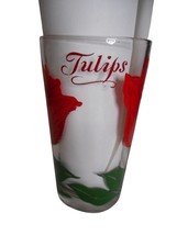 MCM Boscul Peanut Butter Drinking Juice Glass Tumbler Tulips Estate find... - $186.74 MXN