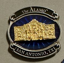 The Alamo San Antonio TX Collector Pin – Gold 3D Landmark Souvenir - $9.95