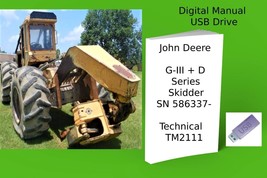 John Deere G-III + D Series Skidder (SN 586337- ) Repair Technical Manual - £18.62 GBP