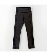 Lululemon Pace Rival Crop Herringbone Heathered Black Gray Size 2 Athletic - €29,73 EUR