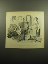 1960 Cartoon by William Steig - I am not loafing. - £11.96 GBP