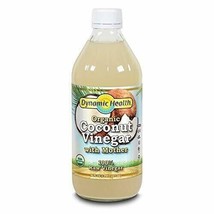 Dynamic Health Vinegars Organic Coconut Vinegar with the Mother, Glass 16 fl.... - £14.15 GBP