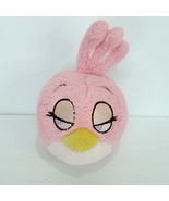 Angry Birds Stella Pink Bird Plush 7” Doll Commonwealth Rovio 2012 NO SOUND - £17.90 GBP