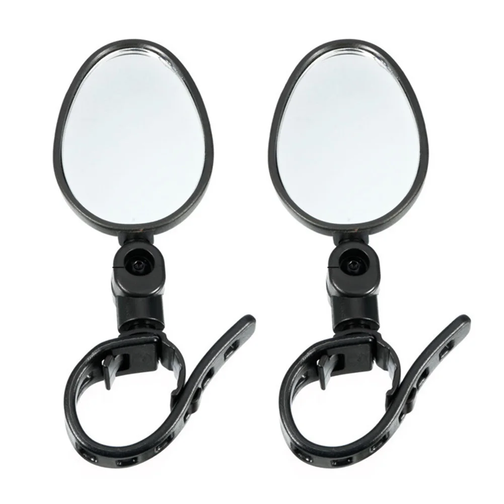 2Pcs Universal Mountain Bicycle Rearview Mirror 360 Degree Rotatable Scooter Bik - £59.57 GBP