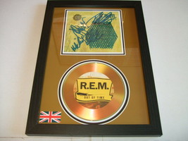 R E M Signed Gold Cd Disc New - £13.67 GBP