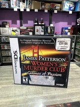 James Patterson: Women&#39;s Murder Club - Games of Passion (Nintendo DS, 2009) - £5.89 GBP