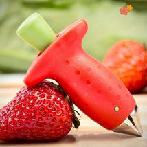 Efficient 1pc Strawberry Huller  Corer for FruitsVeggies - £11.76 GBP