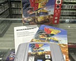 Vigilante 8 (Nintendo 64) N64 CIB Complete Tested! - £63.69 GBP