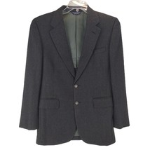 Vtg CRICKETEER Mens Wool Tweed Pinstripe Blazer 2-Button Suit Jacket Sports Coat - £34.26 GBP