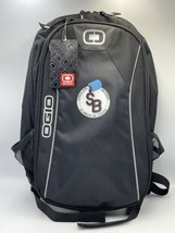 OGIO Marshall Laptop Backpack Black 411053 NWT Strickland Brothers Oil Logo - £18.67 GBP