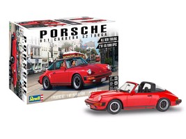 Level 4 Model Kit Porsche 911 Carrera 3.2 Targa 2-in-1 Kit 1/24 Scale Model by R - $1,770.48 MXN