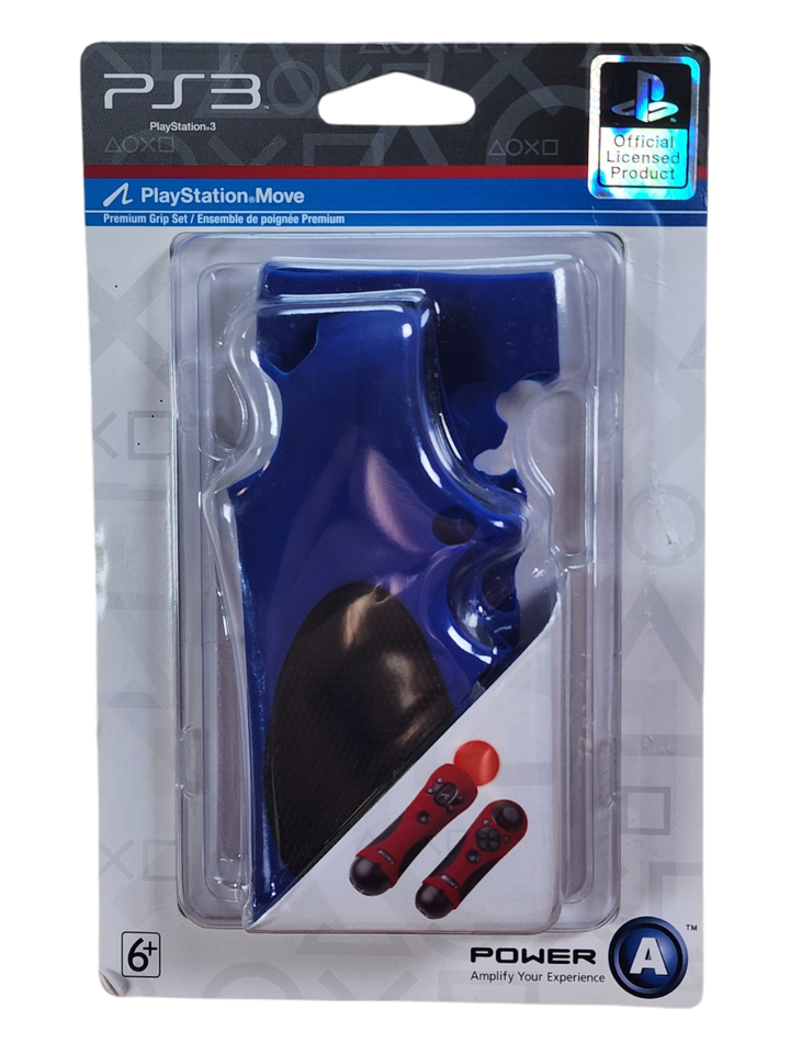 Playstation 3 PS3 Move Premium Grip Set Blue - Brand New in Box - £8.25 GBP