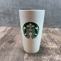 Starbucks Classic White &amp; Green 12 Ounce Ceramic Coffee Cup Mug Tumbler,... - £11.36 GBP