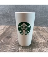 Starbucks Classic White &amp; Green 12 Ounce Ceramic Coffee Cup Mug Tumbler,... - £11.17 GBP