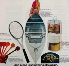 1970 Alcoa Aluminum Goods Products Advertisement Home Outdoors Canoe DWII18 - $29.99