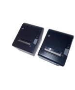 2 EPSON TM-T88VI Thermal POS Receipt Printer Ethernet, USB &amp; Serial M338A - $351.49