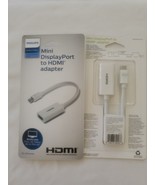 Lot of 2 Philips Accessories Mini DisplayPort to HDMI Adapter - £14.64 GBP