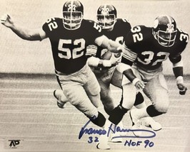 Franco Harris Autographed Signed Pittsburgh Steelers 8X10 B&amp;W Photo wAP/COA - £79.12 GBP