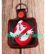 Ghostbusters ITH Machine Embroidery Key Fob GET INSTANT DOWNLOAD RIGHT HERE - $75.58 MXN