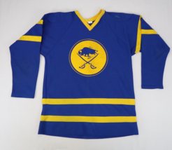 Vintage BUFFALO SABRES Jersey Size S Replica 70s 80s Lafontaine #16 Printed - $80.70