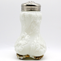Westmoreland Milk Glass Sugar Shaker Blooming Flowers Victorian Floral Vintage - £17.41 GBP