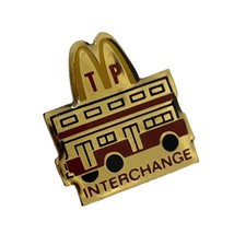 McDonald’s Interchange Golden Arches Employee Crew Enamel Lapel Hat Pin - £4.75 GBP