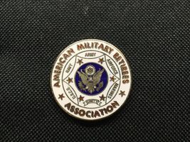 American Military Retirees Association Pin Air Force Army Navy Marine Co... - $17.81