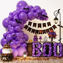 129Pcs Purple Balloons Different Sizes 18 12 10 5 Inch For Garland Arch,... - £15.95 GBP