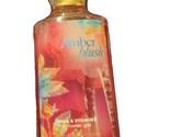 Bath &amp; Body Works Amber Blush Shower Gel New 10oz HTF - $28.45