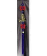 Chinese Ornamental Knot Brass Two Light Candleholder Wall Sconce Art Decor - £14.58 GBP