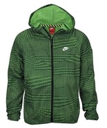 Nike Mens Full Zip Windbreaker Winter Jacket Size XXX-Large Color Green/... - £92.24 GBP